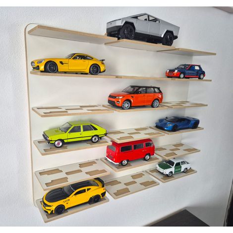 Expositor para maquetas de coches a escala del 1 al 24 (1/5)