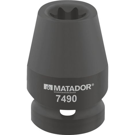 Matador Force Tournevis, extérieur, Torx, 12,5 (1/2) d'utilisation: E 20, 7490 0200