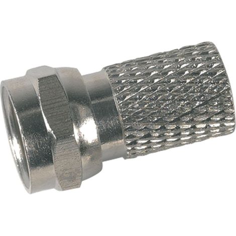 Conector F roscado con junta tórica T100 caja 100