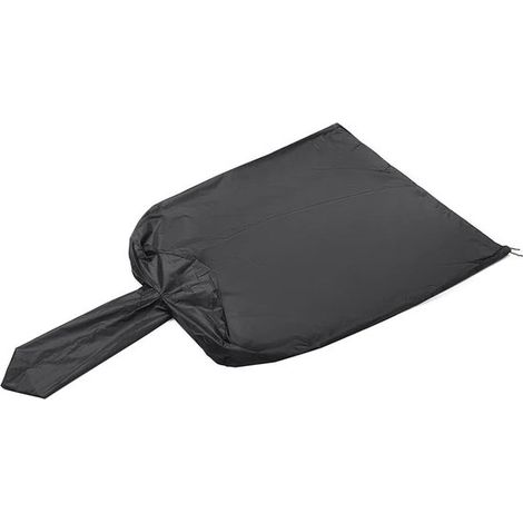 Telo di copertura antipioggia per forno per pizza, copertura impermeabile, copertura protettiva antipolvere per mobili da giardino, utensili per barbecue e pentole, nero (1/5)
