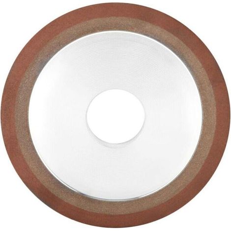 Meule Diamantée en Résine 125mm OD, 32mm ID, Meule Diamant d'Affûtage de Meule Abrasive, pour Meulage, Polissage de Acier Dur (1/5)