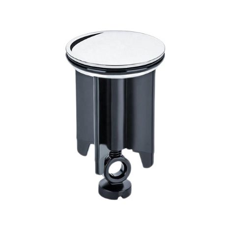 Bouchon Lavabo,Bouchon Evier Salle de Bain 40mm,Bouchon Lavabo Universel Blanc,Bouchon de Lavabo Réglable,Bouchon Baignoire,pour Lavabo,Bidet(noir)