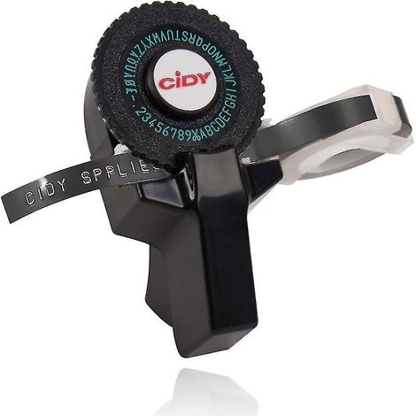 Étiqueteuse Mini Portable avec 2 Rouleaux Adhésifs, Machine à Étiqueter Manuelle Compacte pour Bureau et Maison, Outil de Marquage Léger (1/5)