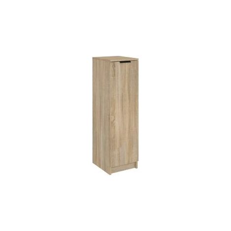 Armoire à chaussures Chêne Sonoma 30x35x100 Bois d'ingénierie (1/5)
