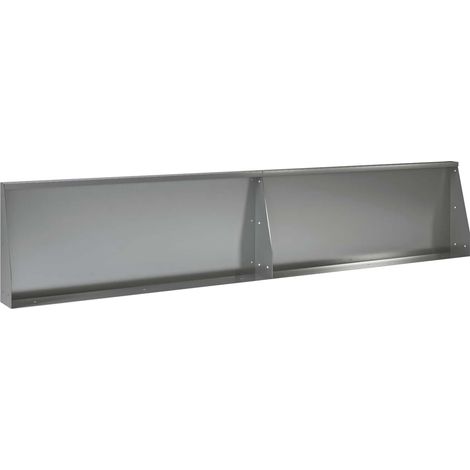Muro di contenimento 2 pz 100 x 12 x 30 cm Acciaio zincato vidaXL