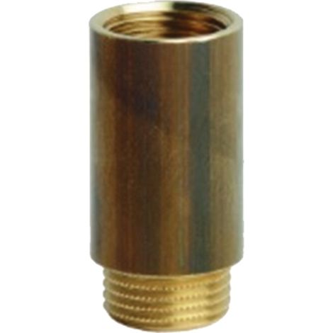 Tubo di prolunga, filettatura esterna 3/4", filettatura interna 3/4" BSP in PVC per linea di irrigazione a goccia