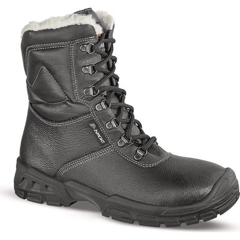 Botte de sécurité Knut taille 45 noir S3 CI SRC EN ISO 20345 cuir pleine fleur A (1/3)