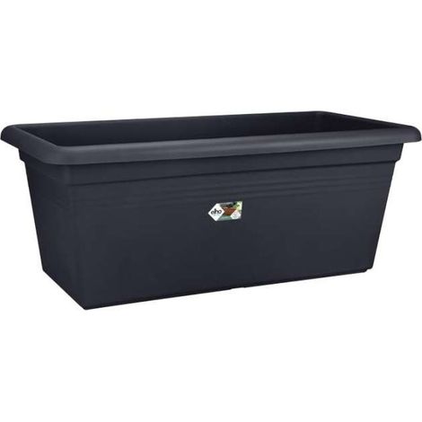Elho Vaso da Coltura Extra Large Nero - Fioriera 78x39x34,2 cm