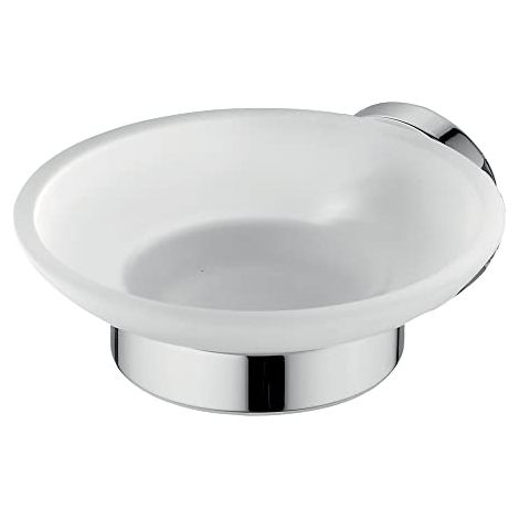 Portasapone IOM in vetro satinato cromato IDEAL STANDARD (1/4)
