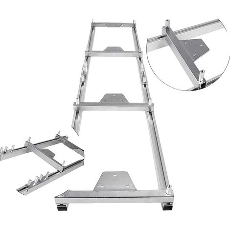 Guía para motosierra, grosor ajustable, con certificación CE, color gris. (1/2)