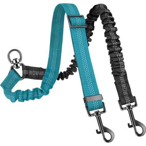 Correa reflectante para perros, accesorio doble para cachorros (1/5)