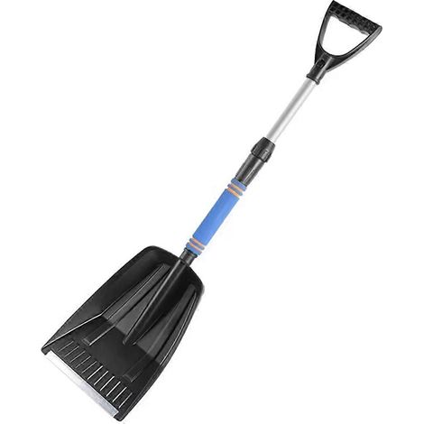 Pelle à neige portable pour voiture, grattoir à glace et dégivreur pour le nettoyage des voitures et camions (1/5)