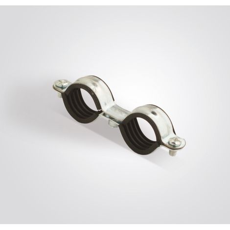 Sanitärschelle Premium Doppel isophonisch - Ø 20 mm - Packung zu 40 - SCELL-IT - CDIPLUS20 (1/2)