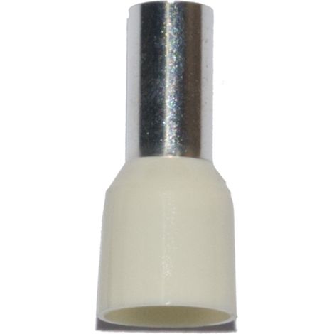 Bout Isolé 16mm2 Beige Connecteur électrique Sécurisé - Basics