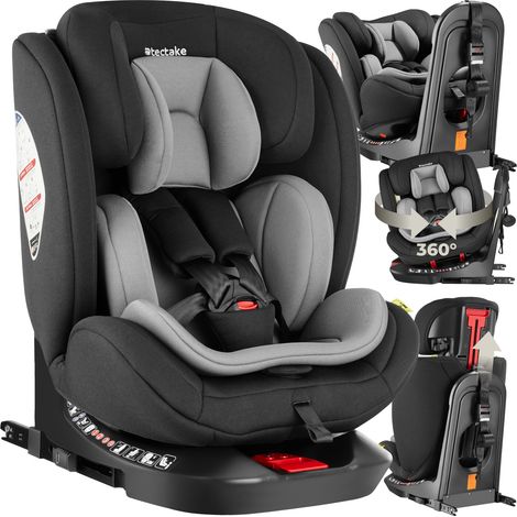 Siège auto pivotant norme i-Size ISOFIX protection contre les chocs