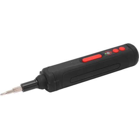Tournevis électrique sans fil et rechargeable, avec éclairage LED, kit d'outils pour travaux d'entretien (1/5)