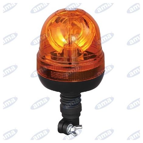 Lámpara de advertencia de 12V-55W con portalámparas flexible 63112