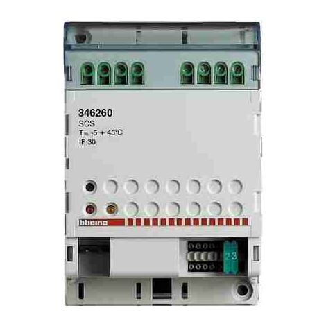 Actuador de cerradura eléctrica temporizada BTI346260 4 DIN