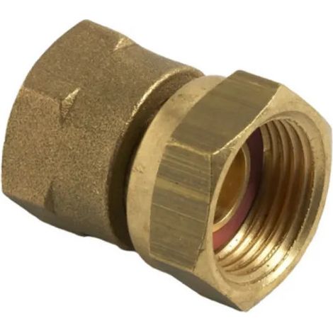 Connettore gas doppio femmina 20x150