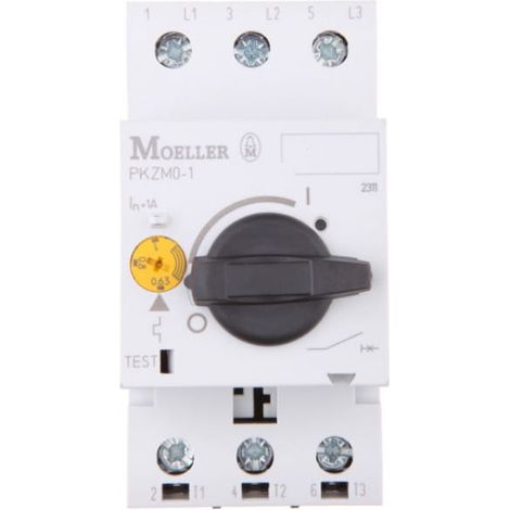 Eaton PKZM0-1 Disyuntor Protección Motor 1A Negro Blanco