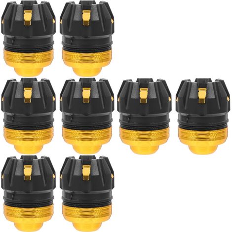 8Pièces Protections Collision Cadre Dorées En Plastique PP (1/2)