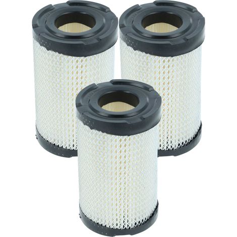 vhbw 3x Filter Ersatz für Wolf 23410051 für Rasenmäher
