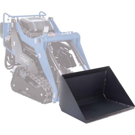 Scheppach Godet à terre compactible chargeur MKL730 - 130L - largeur de travail 735 mm - hauteur 533 mm - contenance 0,13 m³