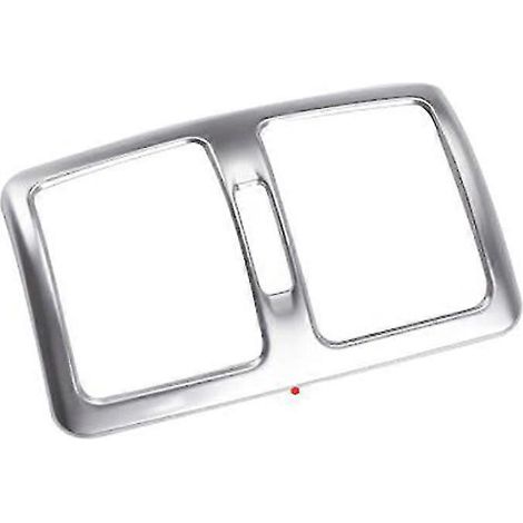 Bande adhésive décorative pour grille d'aération arrière de climatisation de voiture Classe C W204 200, couleur argent. (1/5)