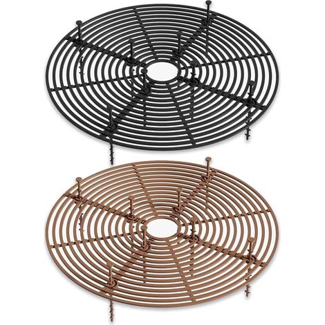 Protection Plante Chat, 2 Pièces Grilles de Pots de Plantes Cache-Pot de Fleurs Jusqu'à 30 cm Couvercle de Protection du Sol pour Pots de Fleurs (1/5)