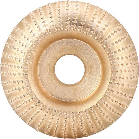 Ortviai Disque de meulage arc or 75 mm pour meuleuse d'angle – disque façonnage acier abrasif pour bois (1/5)