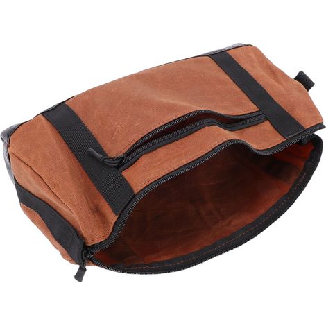 Sac à outils à Large bouche, grande capacité, organisateur en toile épaisse pour marteau, pince, clé, tournevis