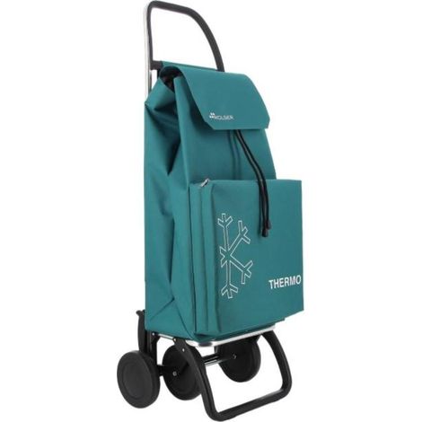 ROLSER CARRO COMPRA SAQUET TERMO LN4 RUEDA-BOLSASACO AGUAMARINA=SA059