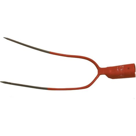 Forca da fieno a 2 denti modello austria in acciaio forgiato - Salone