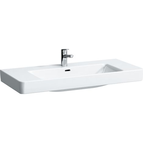 LAUFEN PRO S Lavabo sobre encimera, 3 agujeros para grifo, con