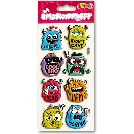 Adesivi gonfiabili Emotion Monster