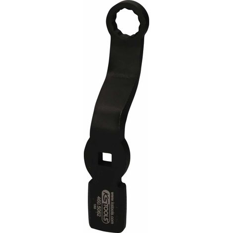 KS Tools 1/2 Schlag-Zwölfkant-Schlüssel mit 2 Schlagflächen, 24 mm (1/4)
