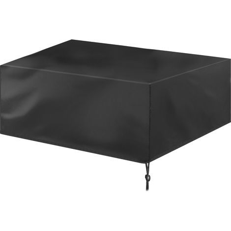 Housse de Protection Imperméable pour Table et Chaises de Jardin en Toile Oxford (180x120x74cm) (1/5)