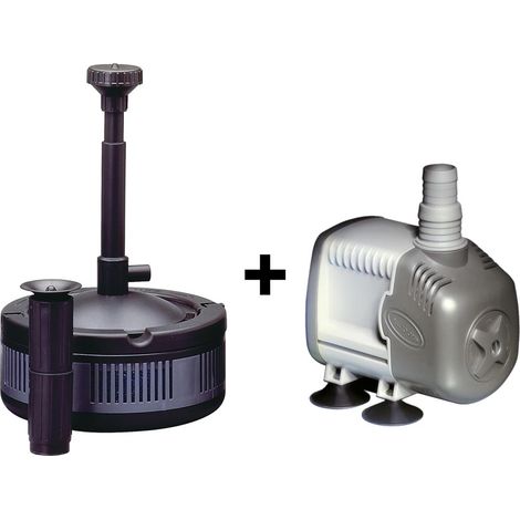 Sicce filtro per laghetto ecopond 2.0 1350 l/h + pompa per laghetto syncra silent 1.5 1350 l/h