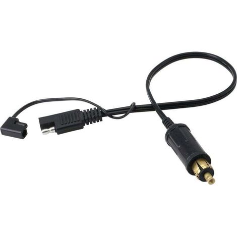 Adattatore da spina DIN Hella Powerlet a connettore SAE, compatibile con la presa di alimentazione OEM su motociclette Triumph, Victory o Ducati Multistrada. (1/4)