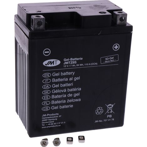 Batterie gel JMT YTZ8V