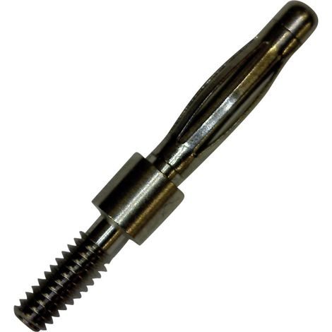 Schnepp EFK 2000 Büschelstecker Stecker, Einbau vertikal Stift-Ø: 2 mm Silber 1 St.