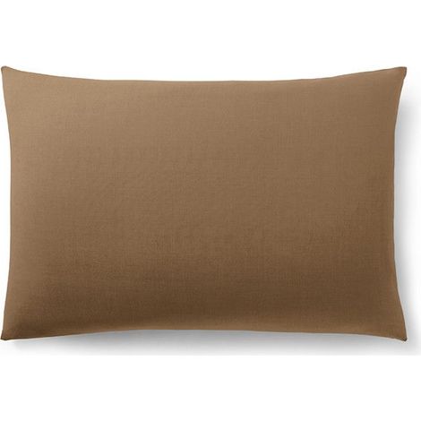 Taie d'oreiller - Prémium - 50 x 70 cm - 100% coton - Certifiée Oeko-Tex - Taupe (1/3)