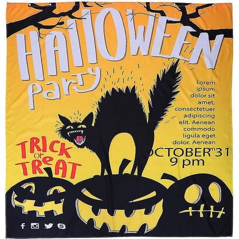 1 Halloween-Vorhang als Geschenkidee (1/3)
