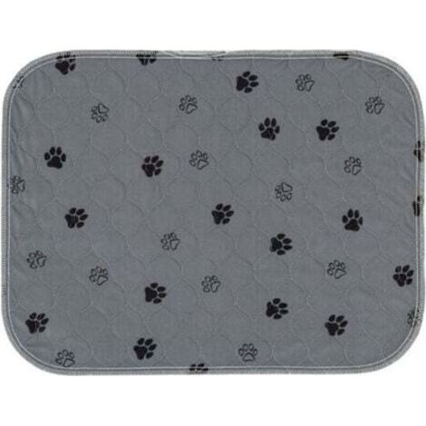 Tapis de fond de cage pour hamsters, cobayes et lapins – 2 pièces, imperméable, lavable et réutilisable, dimensions 60 × 40 cm, adapté aussi aux hérissons, chiots et chatons (1/4)