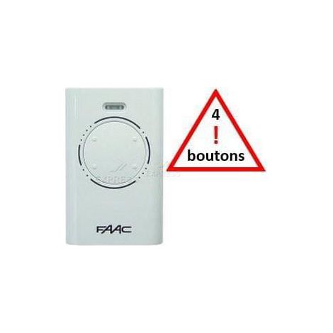 Faac – 4-Kanal-Fernbedienung (868,35 MHz) – Robuster Wandsender für Motoren – Kompatibel mit Garagentoren und Einfahrtstoren (1/5)