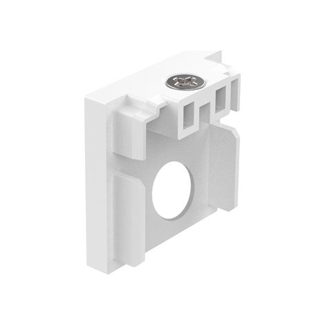 Profilo Basso Con Foro Ego Alluminio Bianco