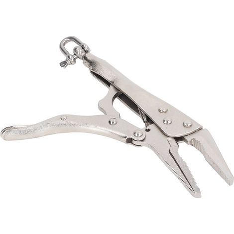 Pince de maintien pour dynamomètre traction-compression, fixations en acier allié électroplaqué, étau de serrage robuste, accessoire de test de force, outil de mesure précis (1/5)