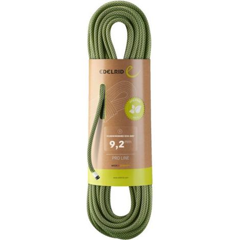 Cuerda seca colibrí eco 9,2mm 60m-noche-cítricos EDELRID