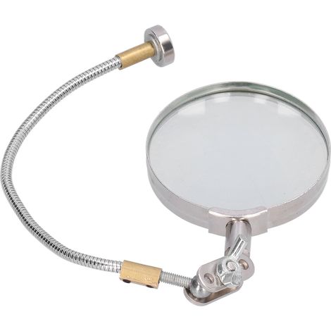 Loupe grossissante sur pied cou flexible pour soudure lecture loisirs bricolage établi main libre (1/5)