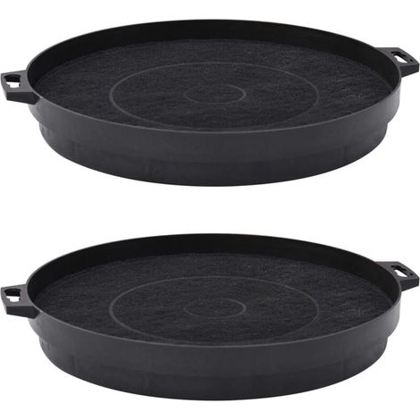 Kohlefilter für Dunstabzugshauben, 2 Stück, 210 mm (1/5)